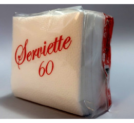 Салфетки столовые 'SERVIETTE' 60шт