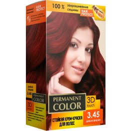 Фарба 'Permanent Color' тон дика вишня №3.45