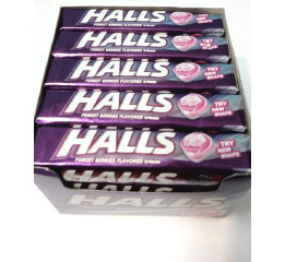 Леденцы 'Halls' со вкусом вишни, 25,2 гр., 20 шт., 542-А1
