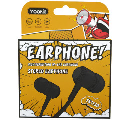 Навушники Yookie YK1130 чорні