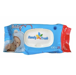 Серветки вологі 120шт Handy Baby (12)