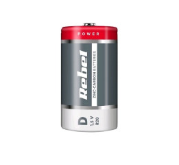 .Батарейка 'Rebel' R20 (2шт*20) ШТ