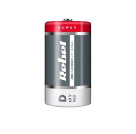 .Батарейка 'Rebel' R20 (2шт*20) ШТ
