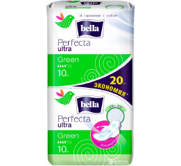Прокладки Bella Perfecta Ultra Green 20шт