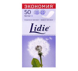 Прокладки щоден Lidie Normal 50шт