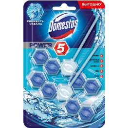 Domestos змін блок Power 5 Свіжість океану 2 х 55 г