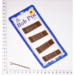 Невидимка 5см Bob Pin черная 36шт