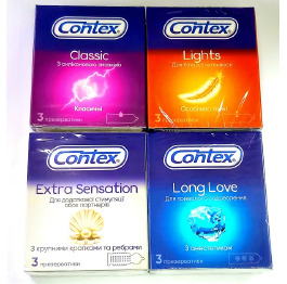 .Презервативи 'Contex' (12шт*80)