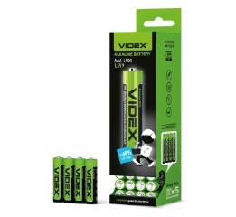 .Батарейка 'Videx' Alkaline R3 (60шт*12)