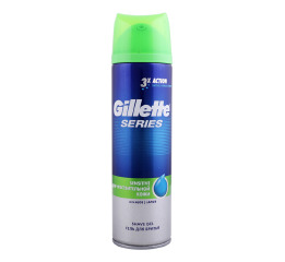 .Гель д/бритья Gillette Series Sensitive Skin 200 мл