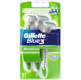 .Станки Gillette Blue 3 SENSETIVE (3шт*12)УП
