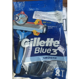 Gillette Blue 3 SMOOTH (8шт*20)УП