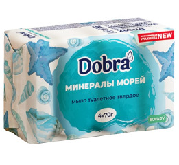 Мило 'DOBRA. Мінерали морів' (4*70г)УП
