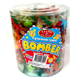 Жув гумка BOMBER MIX Банка 500г