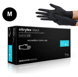 Рукавички ніт MERCATOR чор M 50пар (10)