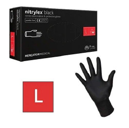 Рукавички ніт MERCATOR чор L 50пар (10)