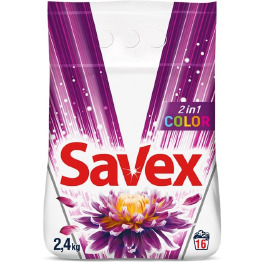 Пр.порошок Savex  2in1 Color 2,4кг Авт