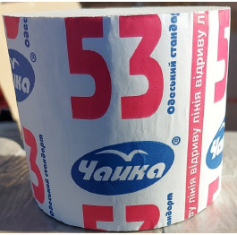 Туал папір 'ЧАЙКА 53' (10шт) УП