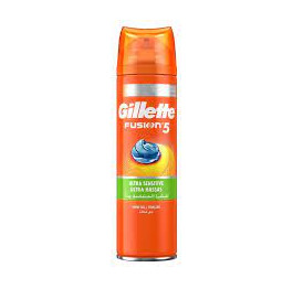.Гель Gillette Fusion 5 Ultra Sensitive 200мл