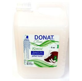 Рідке мило DONAT Кокос 5л каністра