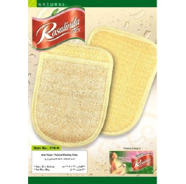 Мочалка Rozalinda натур рукавичка 21*16,5 см