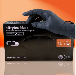 Рукавички ніт MERCATOR чор XL 50пар (10)