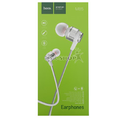 Навушники Hoco M85 pearl silver 1,2 м