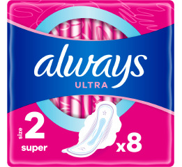 Пр ALWAYS Ультра Супер Single 8шт
