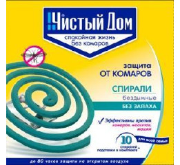 .Спіралі від комарів Без запаху (10шт*60) УП