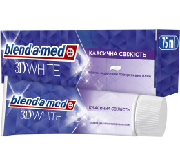 З/П BLEND_A_MED 3D White Класична Свіжість 75мл