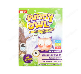 Пр.порошок Funny Owl SENSITIVE 420г