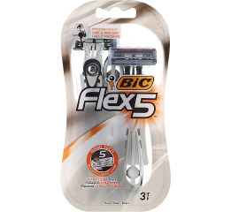 BIC БРИТВА ФЛЕКС 5 3шт (10)