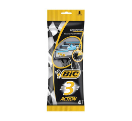 BIC БРИТВА 3 ACTION 4шт