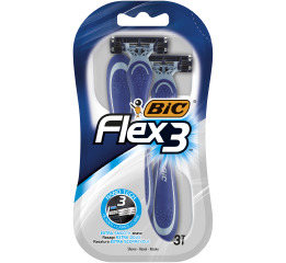 BIC БРИТВА ФЛЕКС 3 КОМФОРТ 3шт (10)