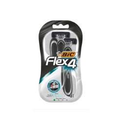 BIC БРИТВА ФЛЕКС 4 КОМФОРТ 3шт
