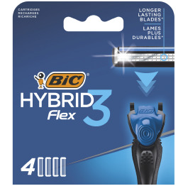 BIC ГІБРИД 3 ФЛЕКС КАСЕТИ 4шт