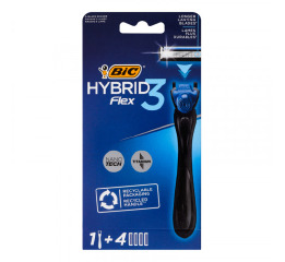 BIC ГІБРИД 3 ФЛЕКС СИСТЕМА 4шт.