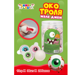 Желе-джем Око Троля 12г (30шт*20) ШТ