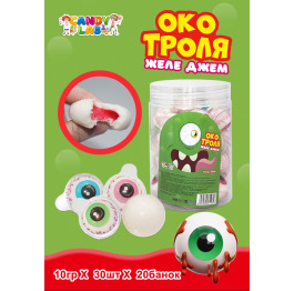 Желе-джем Око Троля 12г (30шт*20) ШТ