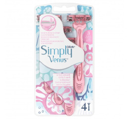 GILLETTE SIMPLY VENUS 3 4шт