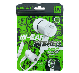 Навушники Gerlax E1W белые
