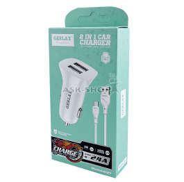 АЗУ Type-C Gerlax C2T 2.4A 2USB