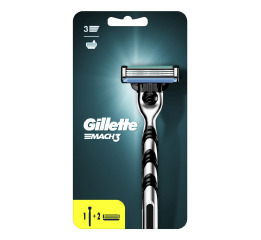 GILLETTE MACH3 +2 змінні касетами