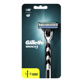 GILLETTE MACH3 +2 змінні касетами