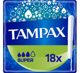 Пр TAMPAX Супер Duo 18шт