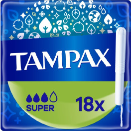 Пр TAMPAX Супер Duo 18шт
