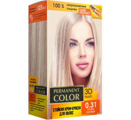 Фарба 'Permanent Color' тон блонд палевий №0.31