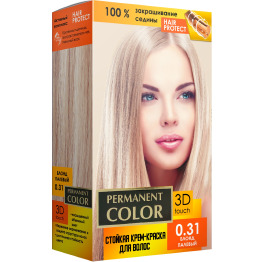Фарба 'Permanent Color' тон блонд палевий №0.31