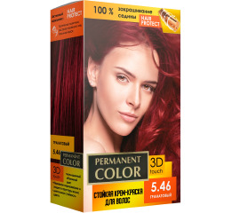 Фарба 'Permanent Color' тон гранатовий №5.46