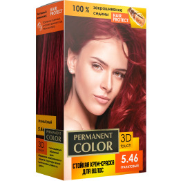 Фарба 'Permanent Color' тон гранатовий №5.46